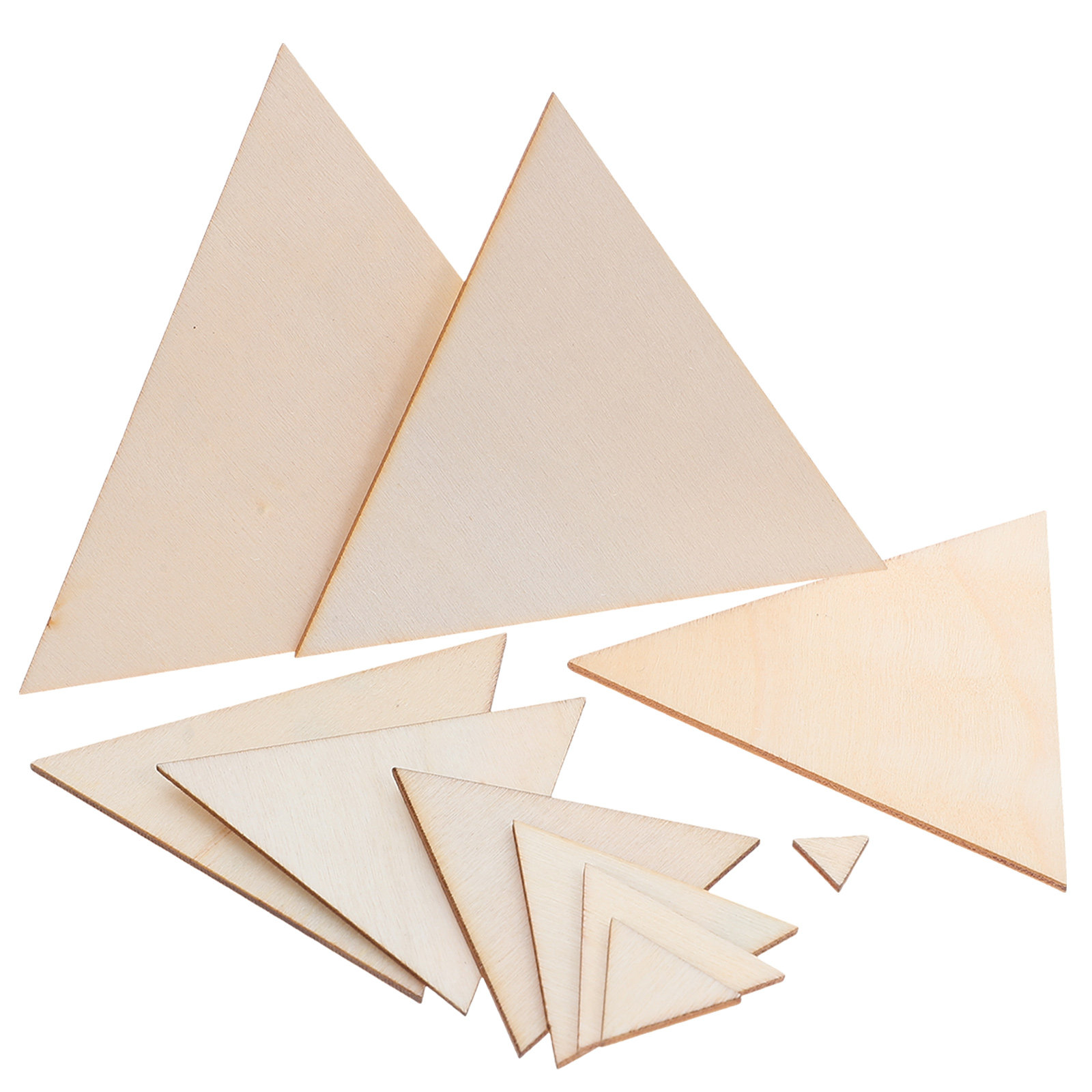Christmas Craft Embellishment - 10 Pezzi di Ritagli in Legno