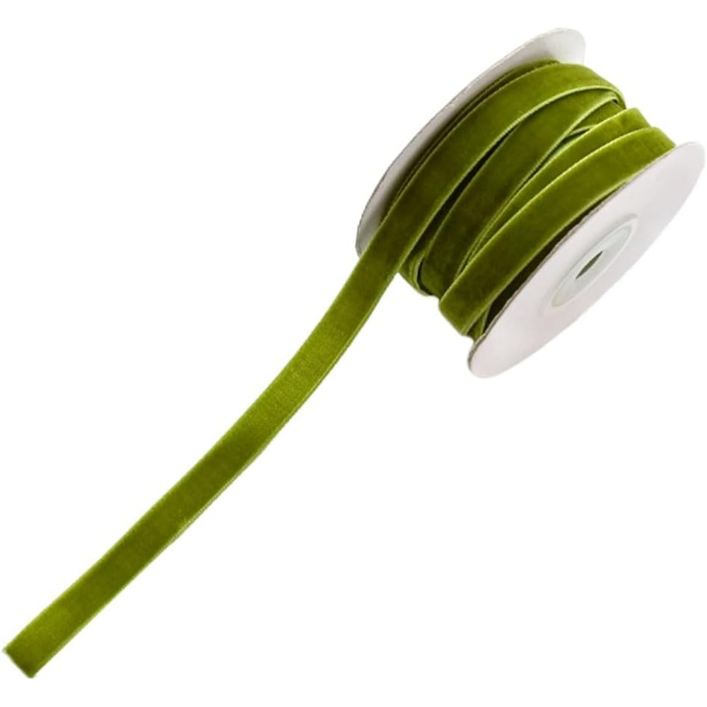 Velvet Ribbon Roll - 2 rotoli da 21,88 iarde 3/8