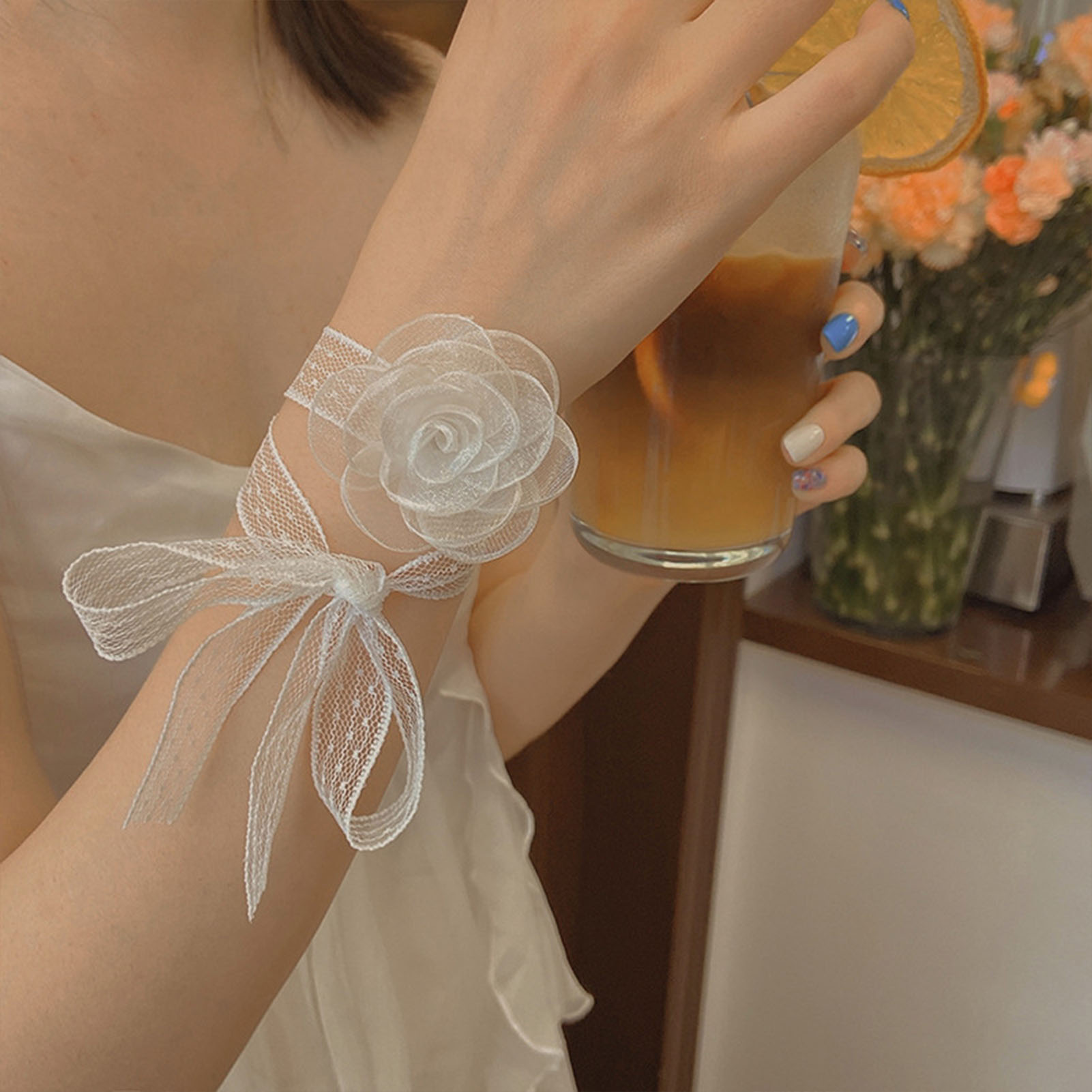 Fascia per capelli con nastro  - Lace Ribbon Trim recensione e prezzo