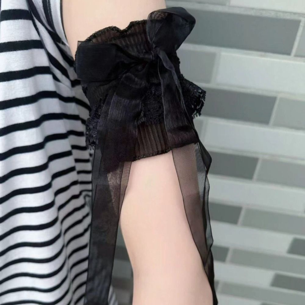 Manicotti a Ruche in Pizzo Sti - Lace Ribbon Trim recensione e prezzo