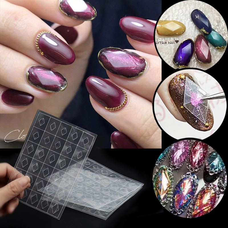 1 foglio Nail Gemstone Stencil - Glitter Vinyl Roll recensione e prezzo