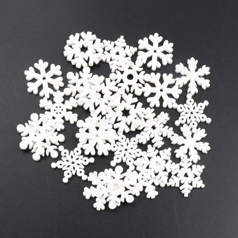 20Pcs di Legno Di Natale Fiocc - Christmas Craft Embellishment recensione e prezzo