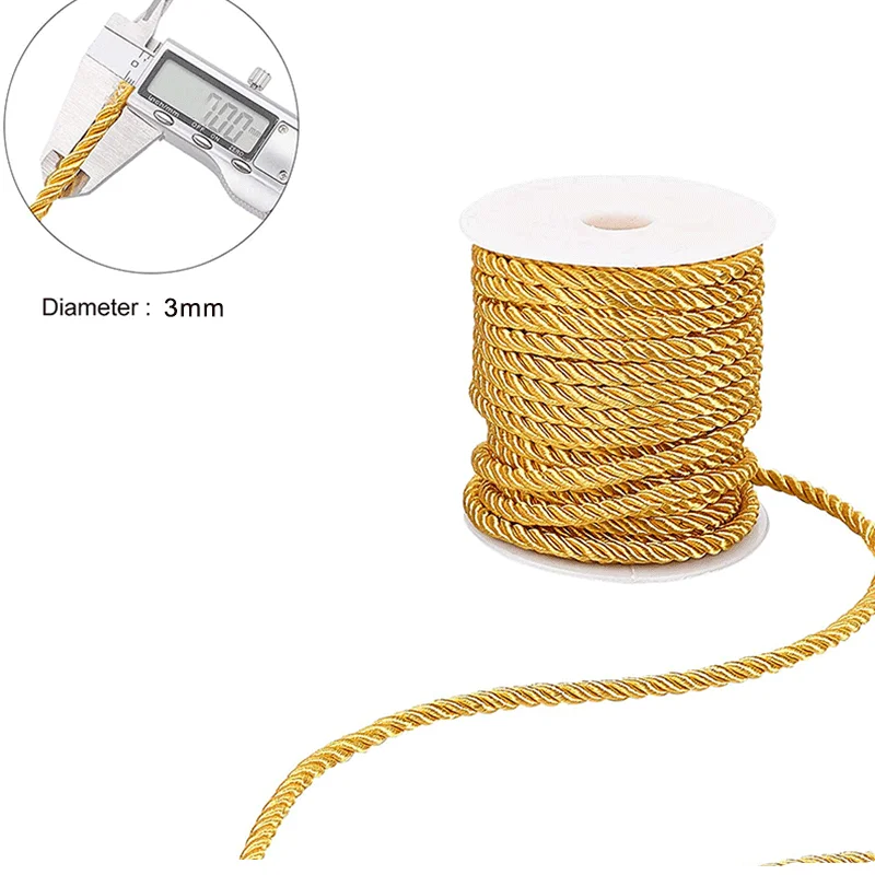3mm 10m Corda intrecciata Cord - Cord Trim Twisted recensione e prezzo
