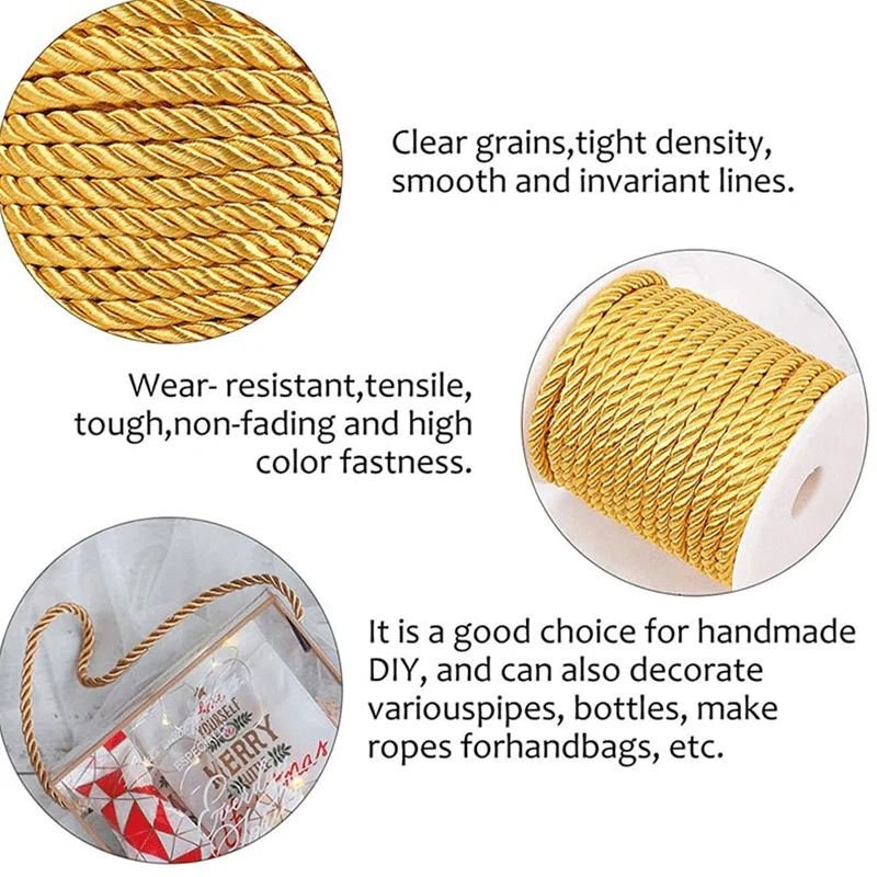 3mm 10m Corda intrecciata Cord - Cord Trim Twisted recensione e prezzo
