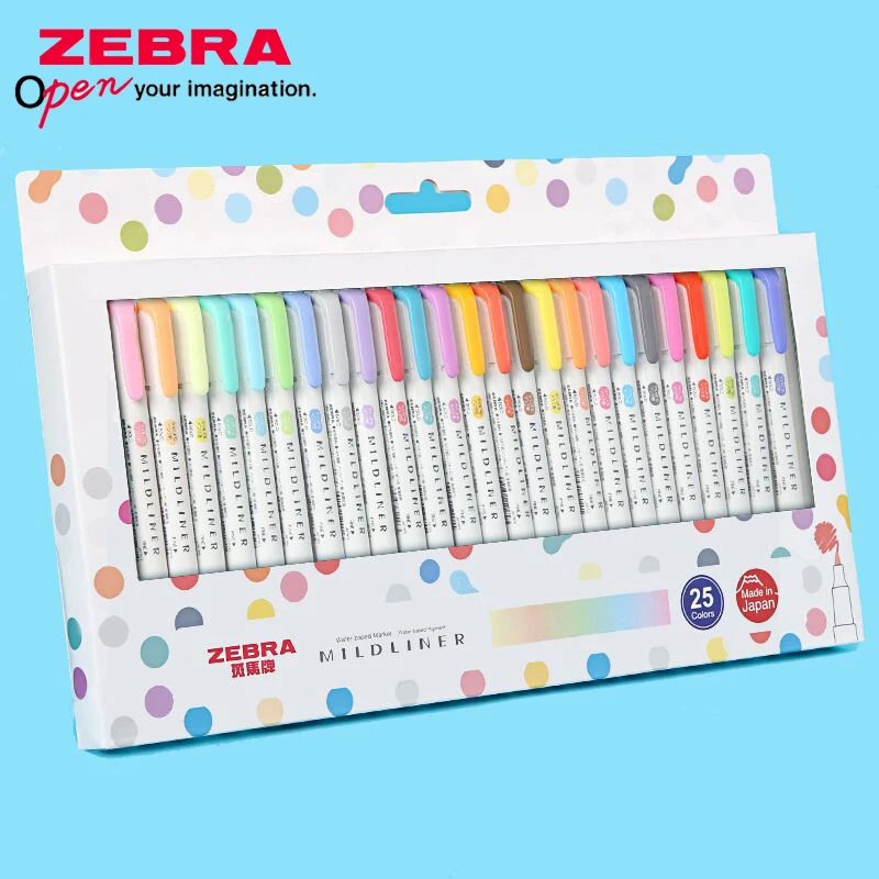ZEBRA Mildliner evidenziatore  - Zebra Pen Mildliner recensione e prezzo