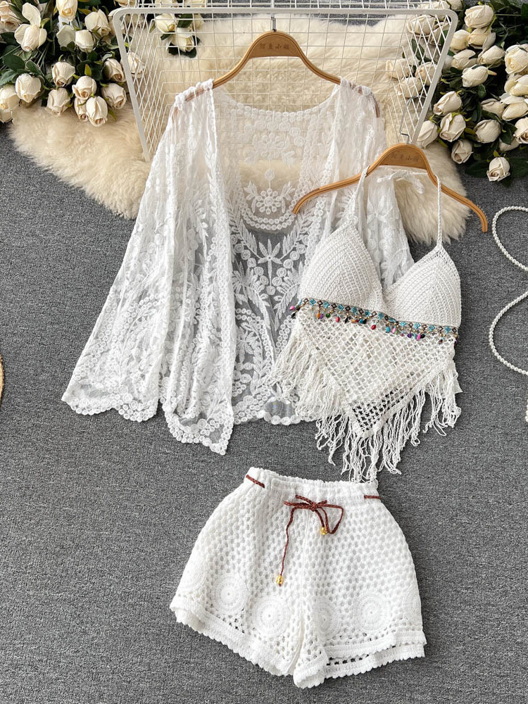 Nuovo Completo Estivo da Donna - Tassel Fringe Trim recensione e prezzo