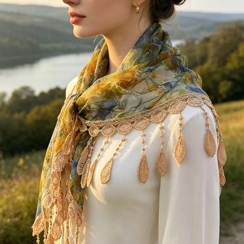 Fascia in pizzo floreale vinta - Tassel Fringe Trim recensione e prezzo
