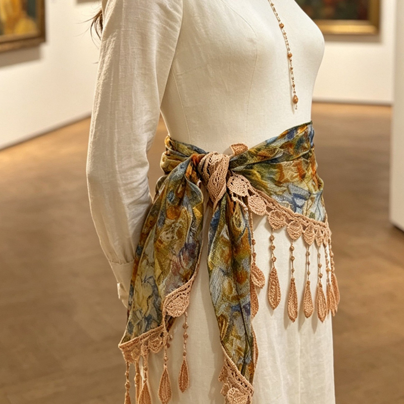 Fascia in pizzo floreale vinta - Tassel Fringe Trim recensione e prezzo