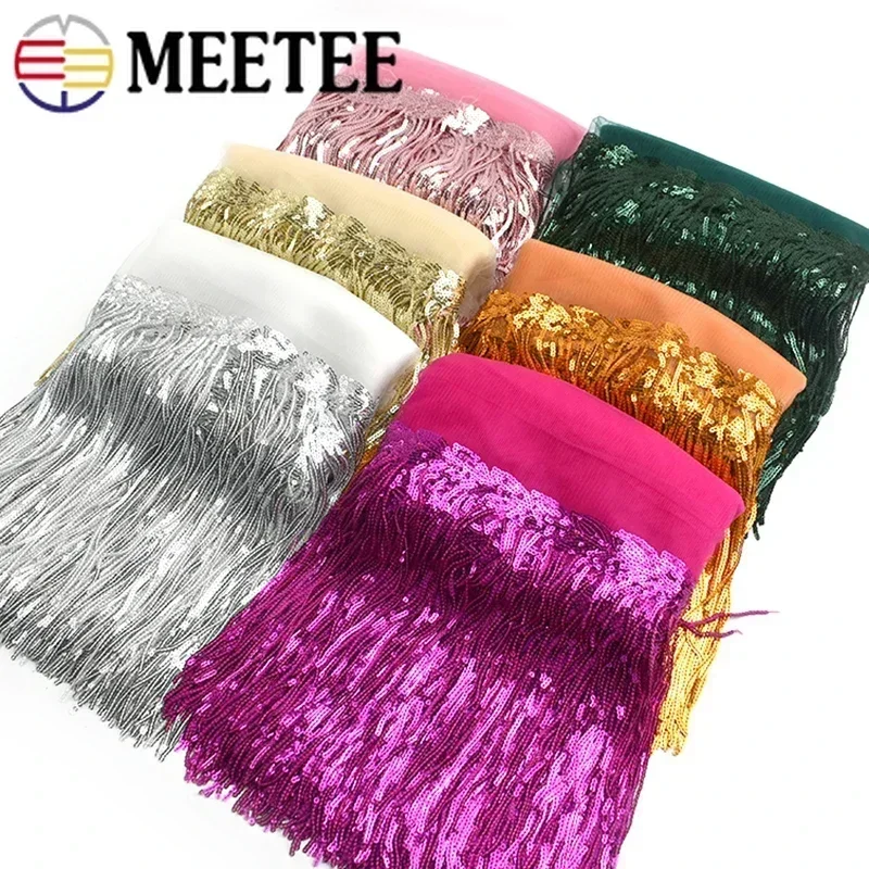 2/5/10Yards ricamo di paillett - Fringe Ribbon Sewing recensione e prezzo