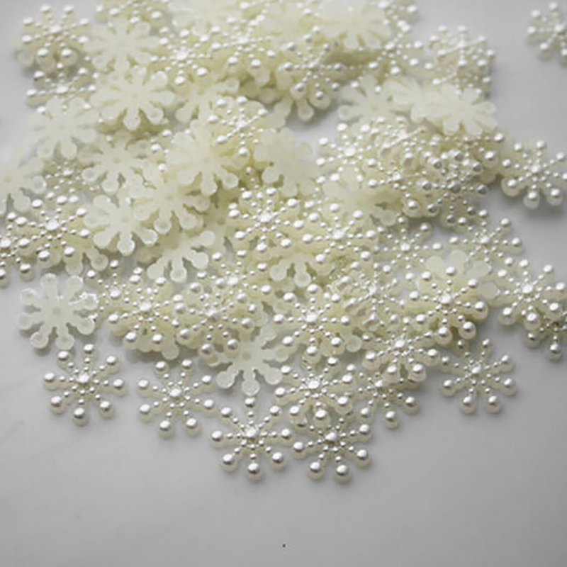 100 pz bianco perla resina fio - Christmas Craft Embellishment recensione e prezzo