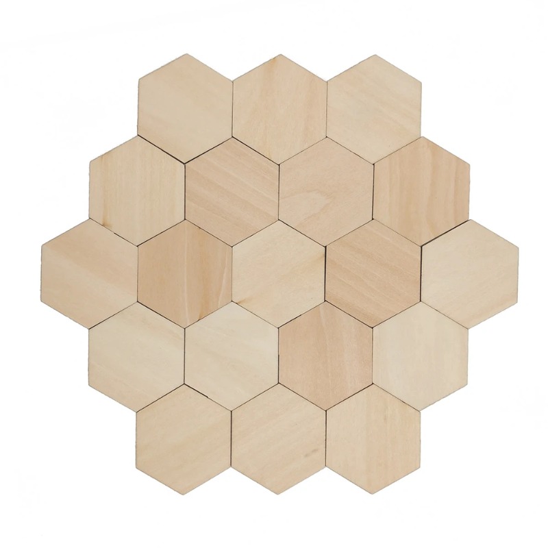 10-120mm Fette vuote esagonali - Christmas Craft Embellishment recensione e prezzo