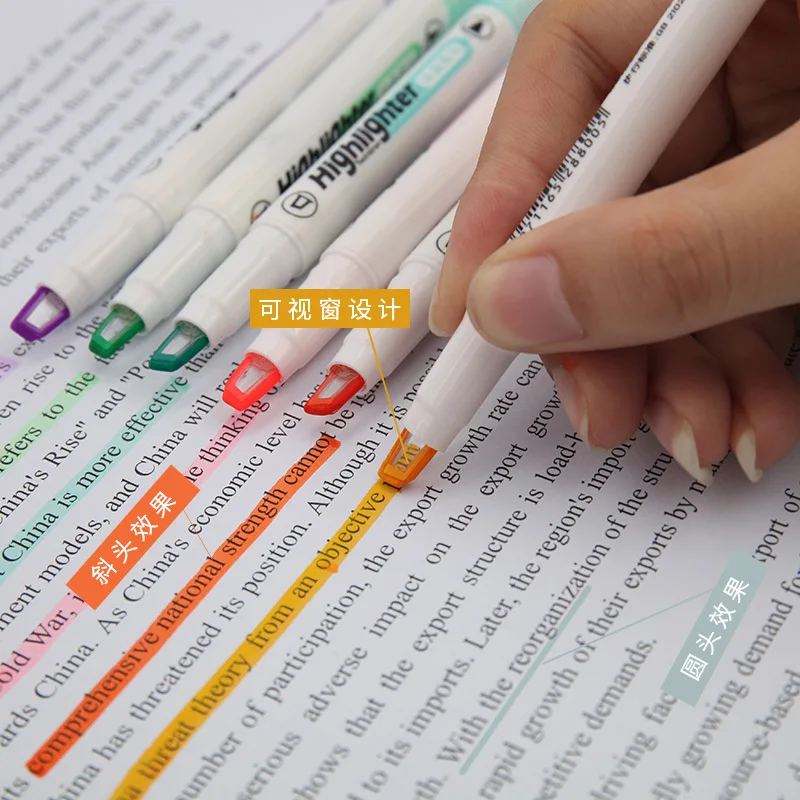 6 colori/Set evidenziatore con - Stabilo Marker Boss recensione e prezzo