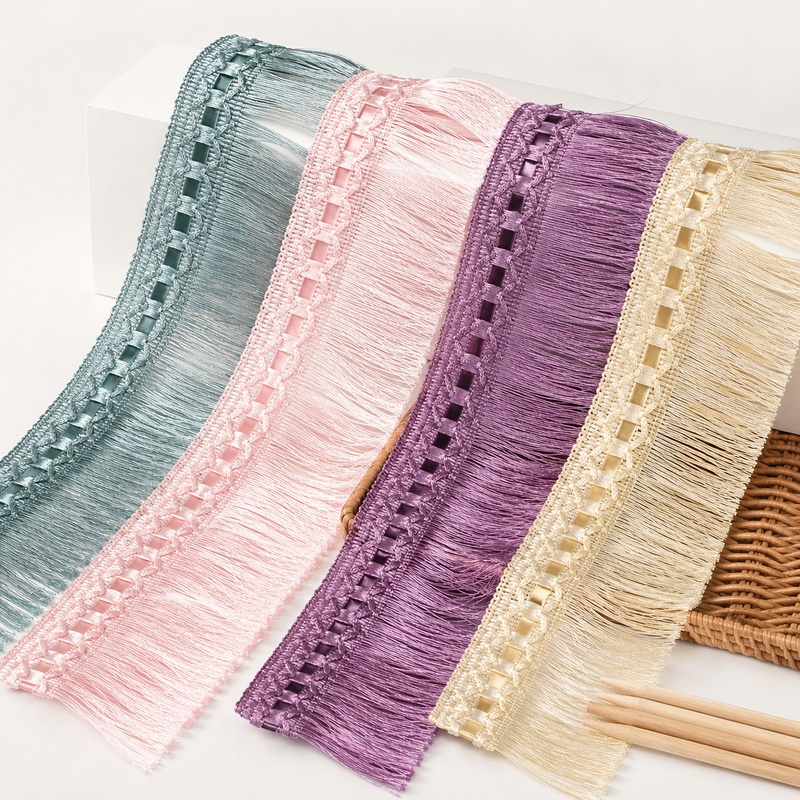 Nastro in pizzo con frange in  - Fringe Ribbon Sewing recensione e prezzo